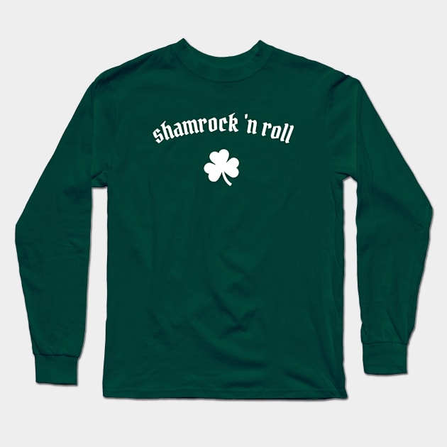 Shamrock 'n Roll Long Sleeve T-Shirt by Squeakity Squeak